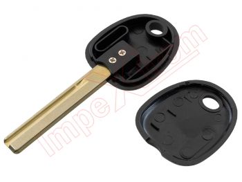Producto Genérico - Carcasa llave con hueco para transponder para Hyundai